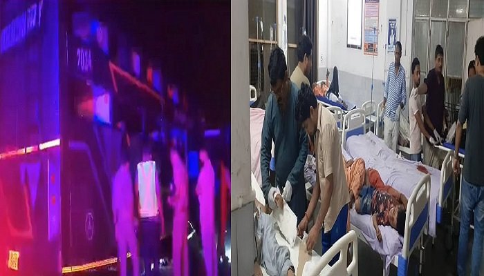 Wआगरा लखनऊ एक्सप्रेसवे पर भीषण हादसा, खड़े ट्रक में घुसी तेज रफ्तार बस, 3 की मौत