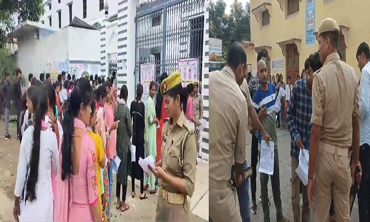 Wपुलिस भर्ती परीक्षा, चौथा दिन: योगी सरकार द्वारा परीक्षा को लेकर बनाए गए फूलप्रूफ प्लान का दिखा असर