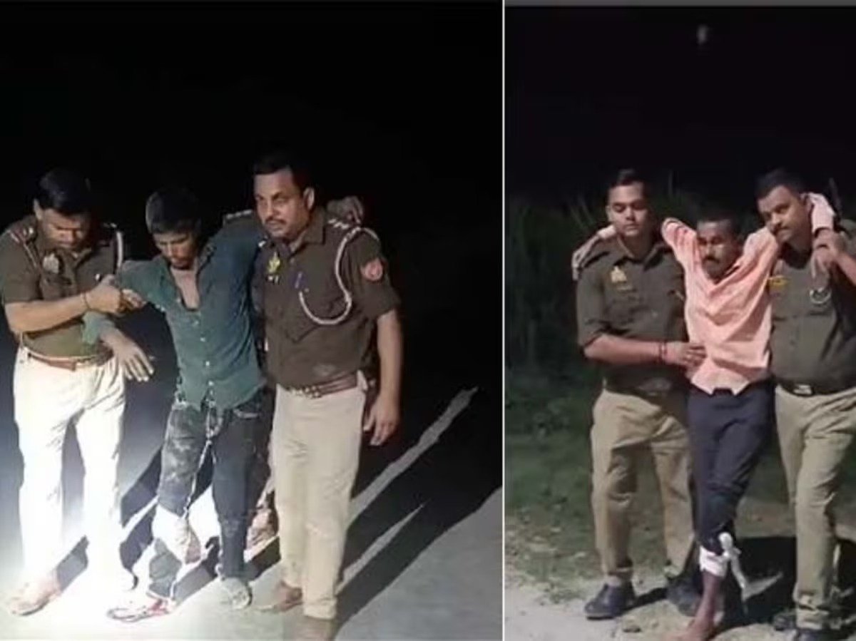 Wयूपी पुलिस की मुठभेड़ में चार गिरफ्तार, एक शाहजहांपुर और तीन लखीमपुर में पकड़े गए