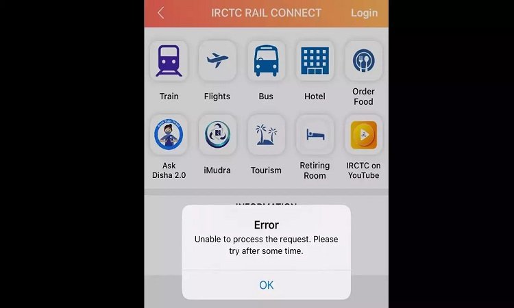 IRCTC की वेबसाइट ठप, नहीं हो रही टिकटों की बुकिंग; यूजर्स परेशान