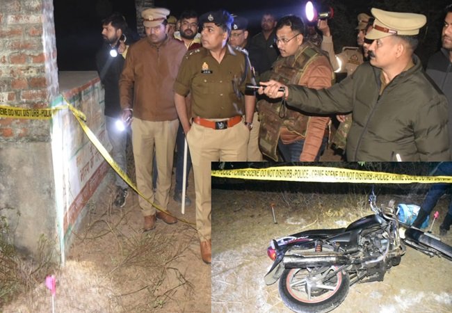 Wलखनऊ बैंक चोरी मामले में एक और एनकाउंटर, पुलिस ने गाजीपुर में दूसरे आरोपी को मार गिराया