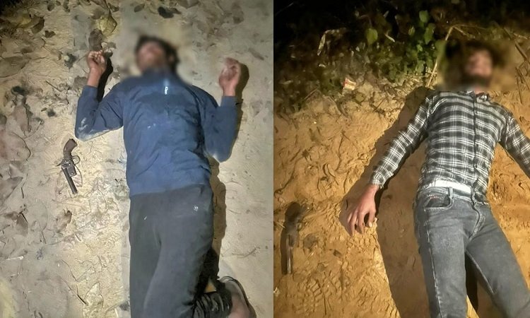 Wदारोगा और सिपाही पर हमला करने वाले बदमाशों का एनकाउंटर, पैर में लगी गोली