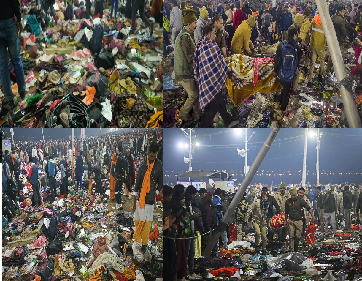 महाकुंभ में अव्यवस्था का तांडव: सरकार मेहमानों की मेजबानी में व्यस्त, जनता भगदड़ में कुचली