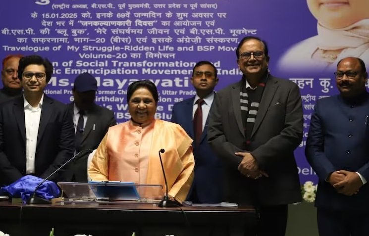 Wबसपा को फिर से सत्ता में वापस लाएंगे, मायावती ने अपने जन्मदिन पर कार्यकर्ताओं से लिया संकल्प