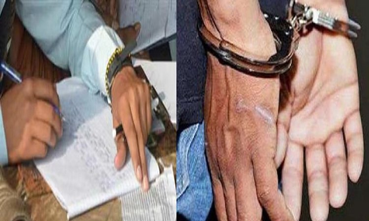 Wसिद्धार्थ इंटर कॉलेज भटौरा में नकल करवाते पकड़ा गया व्यक्ति, मामला दर्ज