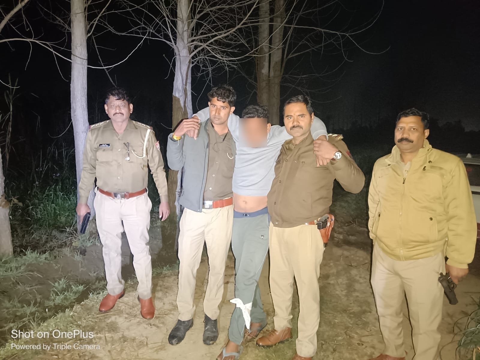 Wगोकशी कर रहे बदमाशों से पुलिस की मुठभेड़, दो घायलावस्था में गिरफ्तार