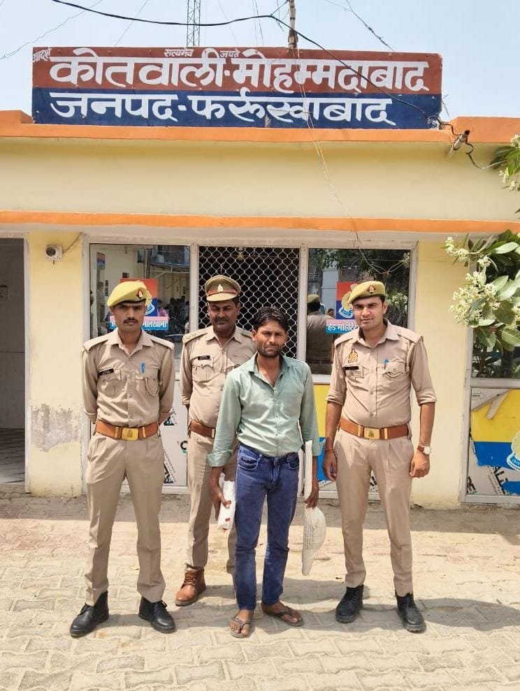 Wवृद्धा की ईंट से कुचलकर हत्या, आरोपी को पुलिस ने भेजा जेल