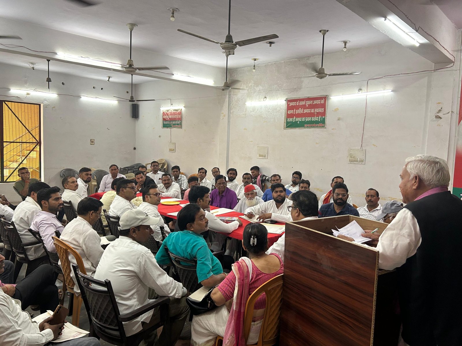 Wसपा संगठन में अनुशासन और मजबूती पर जोर, सेना की एयर स्ट्राइक का किया समर्थन