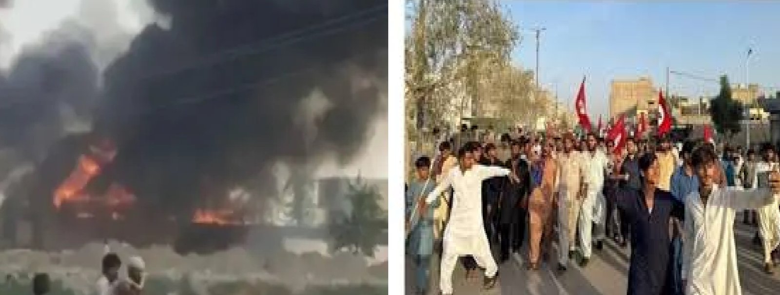 प्यासे पाकिस्तान में लगी आग, गुस्साई भीड़ ने फूंका गृहमंत्री का घर