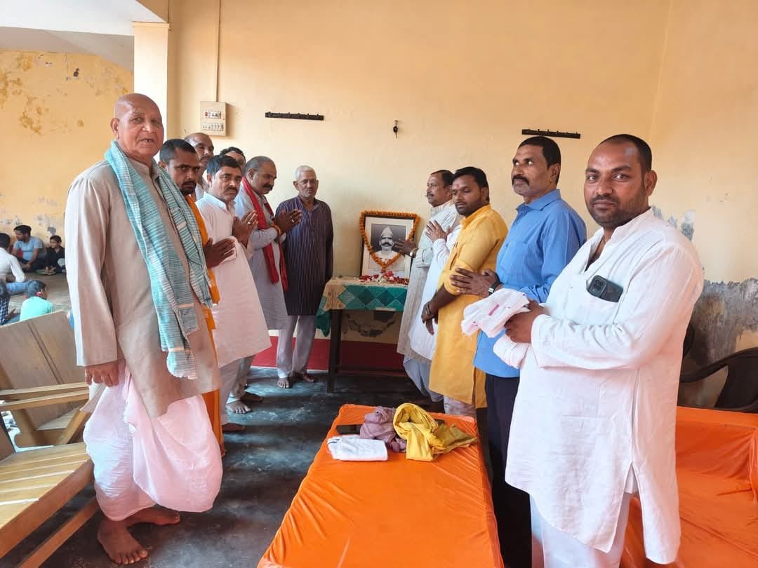 Wमहसी के लौहपुरुष स्व. पं. बाबूराम बाजपेई की 23वीं पुण्यतिथि पर सैकड़ों श्रद्धालुओं ने अर्पित की भावभीनी श्रद्धांजलि