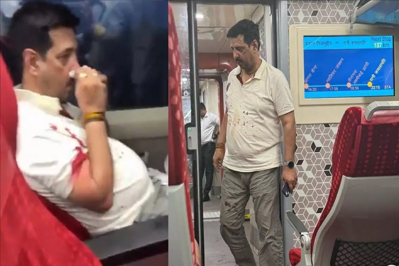 Wवंदे भारत में यात्री के साथ हुई पिटाई, बीजेपी विधायक ने दी सफाई