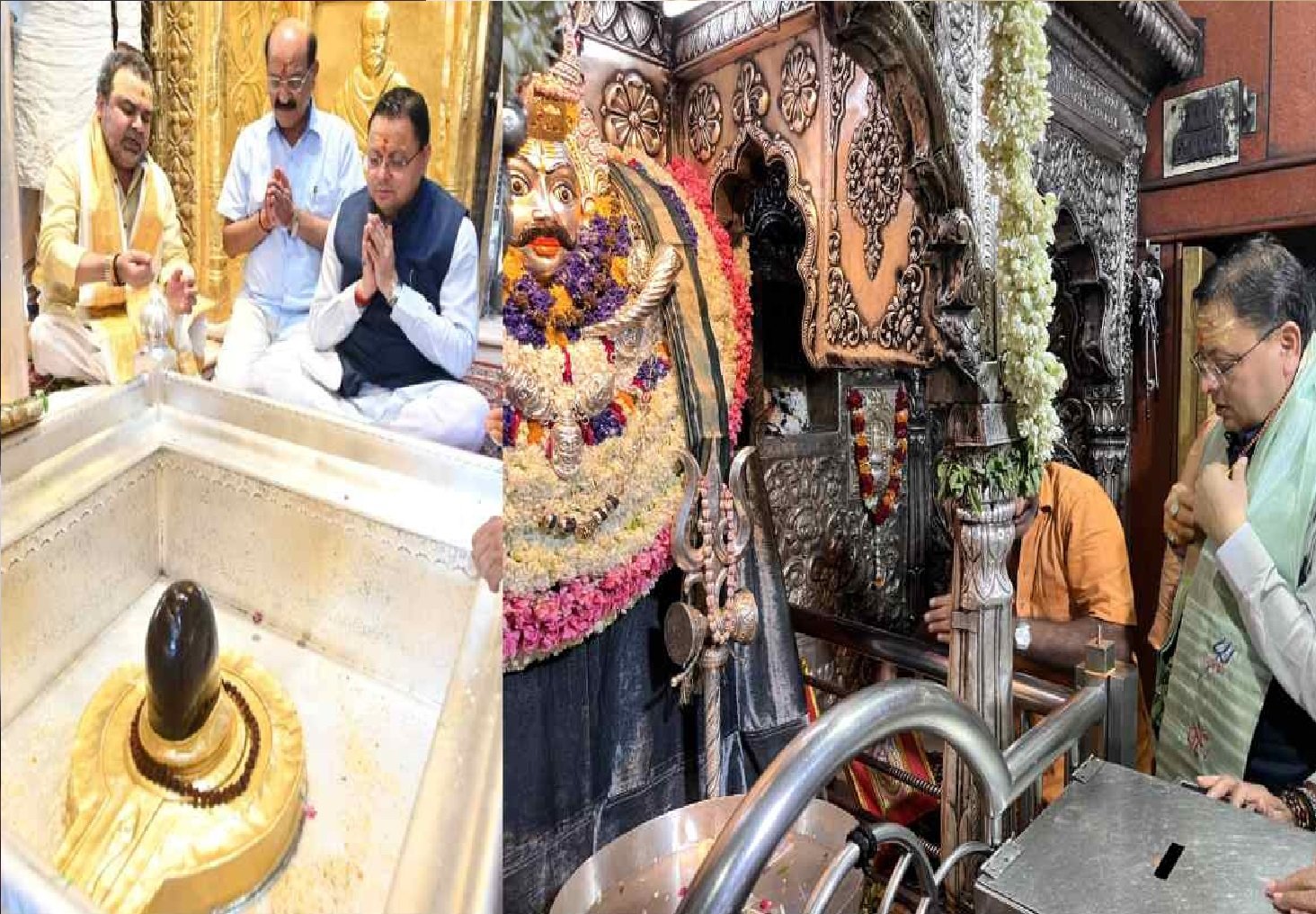 Wउत्तराखंड और मध्य प्रदेश के सीएम ने किए बाबा काशी विश्वनाथ के दर्शन