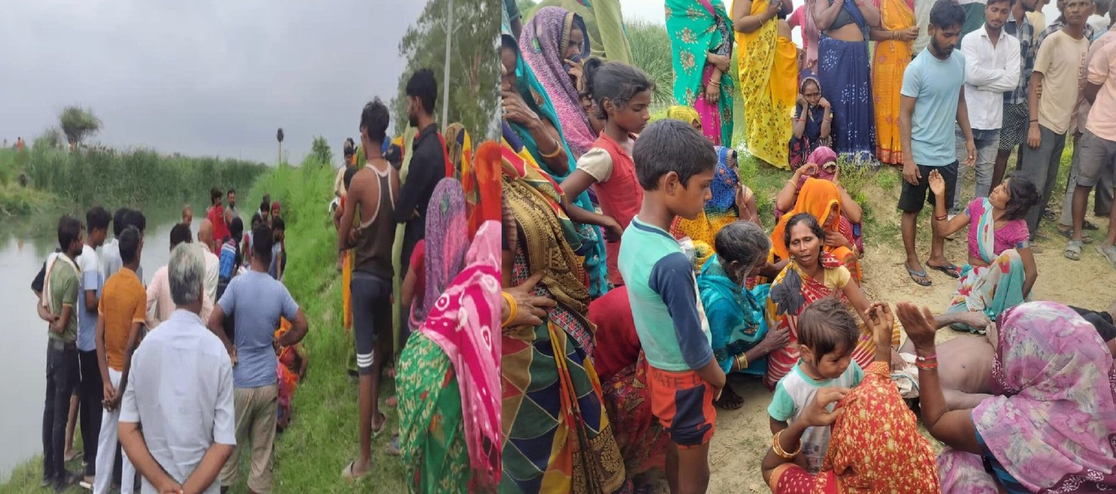 Wनहर में मछली पकड़ने गए चाचा भतीजे की डूबने से मौत