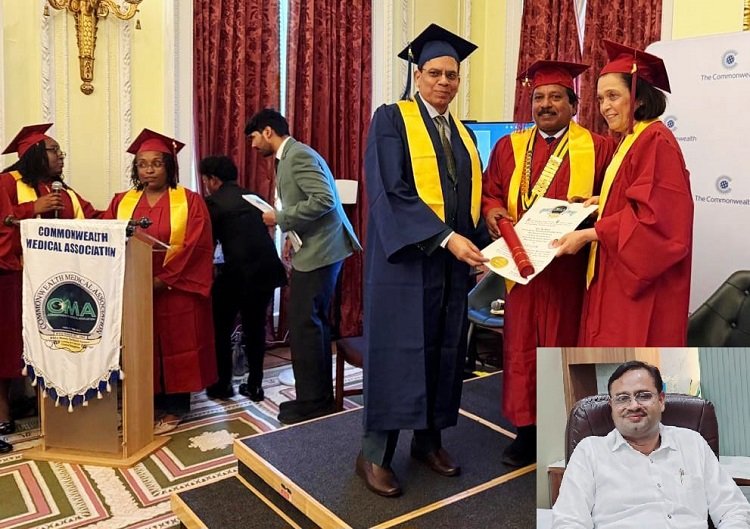 Rare Honour: Dr. Raj Kumar Recognized by UK House of Commons for His Contributions to Neurosurgery