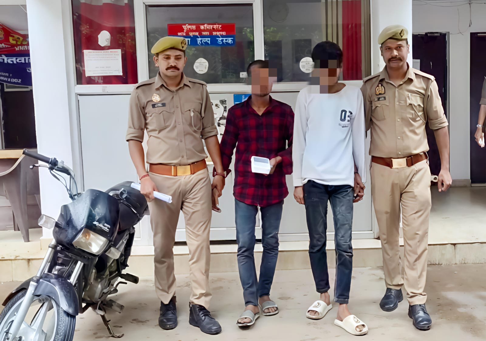 Wकृष्णानगर पुलिस ने 24 घंटे के अंदर लूट की घटना का किया खुलासा