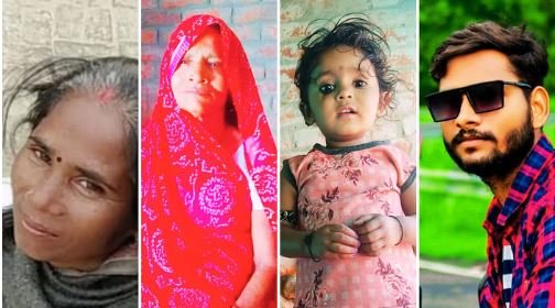 Wसड़क हादसे में चार की मौत, एयर बैग खुलने से एसडीओ की बची जान