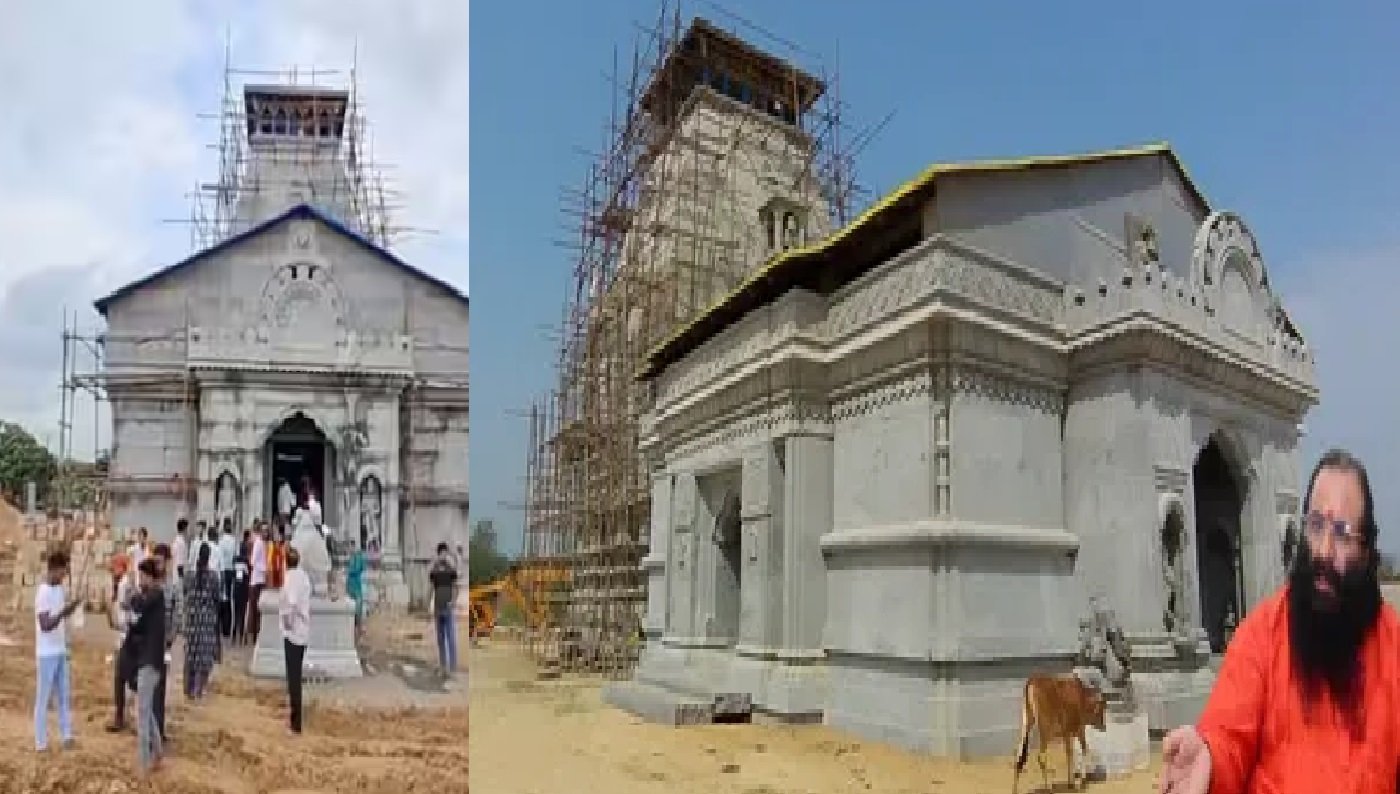 Wकेदारनाथ की तर्ज पर बन रहे केदारेश्वर मंदिर निर्माण के विरोध में अखाड़ा परिषद