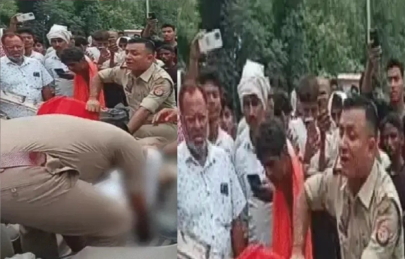 Wदुर्गा मंदिर से लौट रहे श्रद्धालुओं से भरी कार का एक्सीडेंट, 4 की मौत, 2 घायल