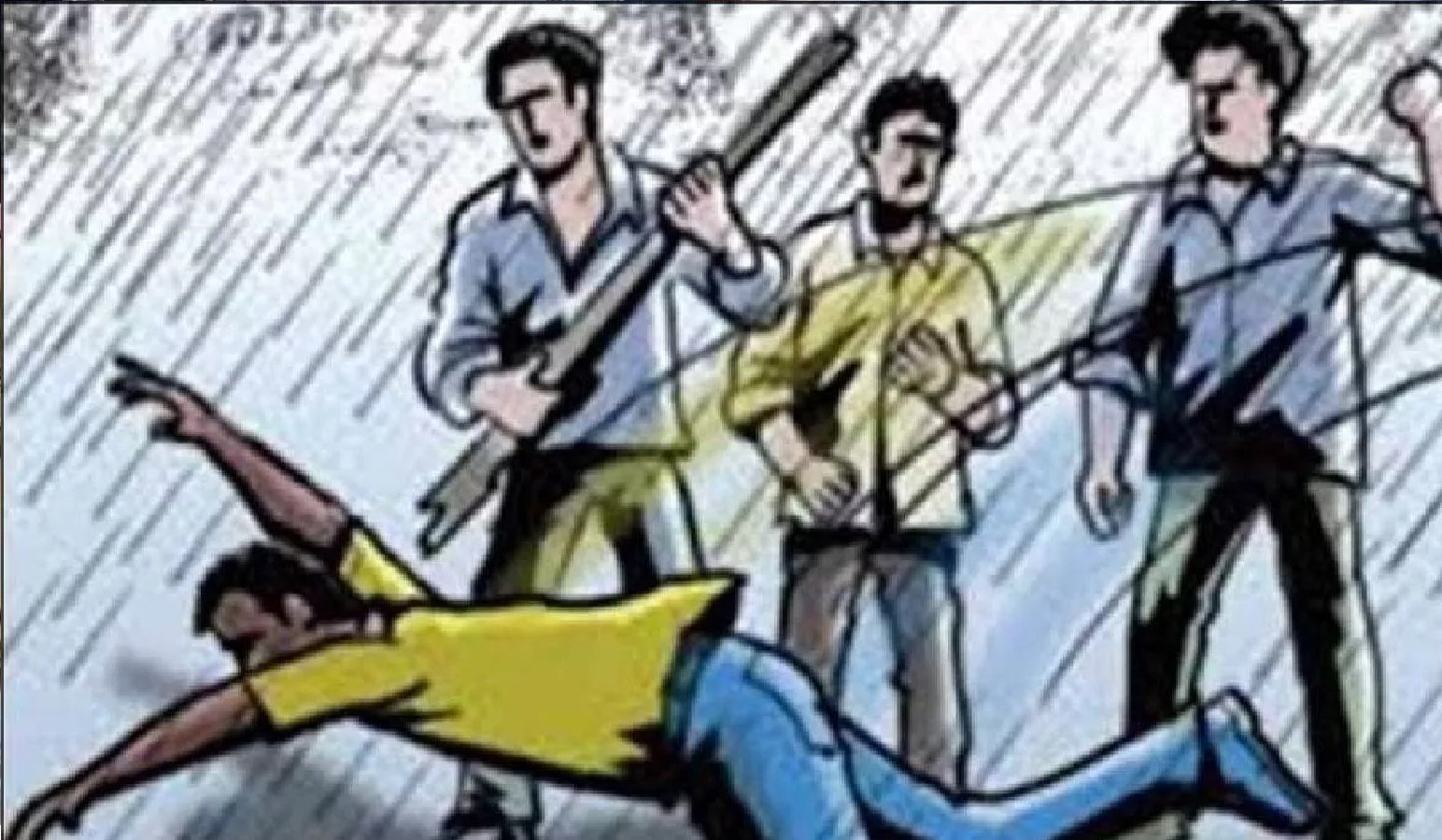 Wरोडवेज बस की टक्कर से युवक घायल, चालक से ग्रामीणों ने की मारपीट