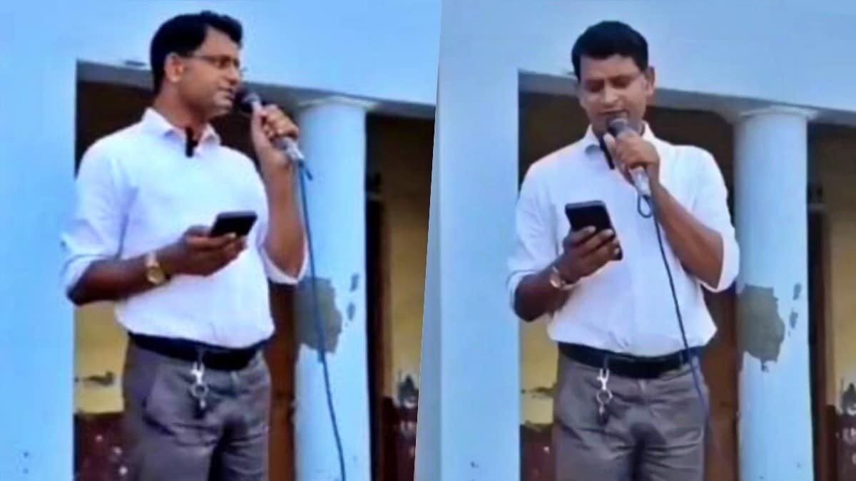 Wधर्म के नाम पर हमला उस शिक्षक पर जो बच्चों को मंदिर नहीं, स्कूल भेजना चाहता है