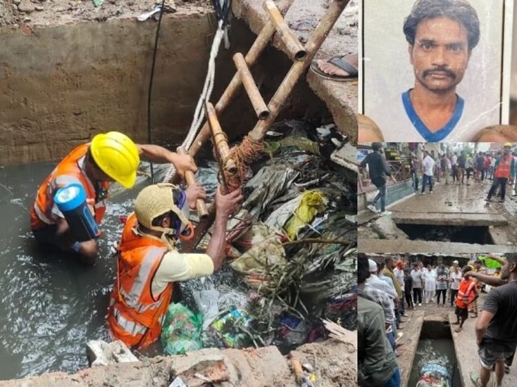 Wठाकुरगंज नाले में गिरने से युवक की मौत: सफाई ठेकेदार पर FIR, जेई निलंबित, फर्म ब्लैकलिस्ट