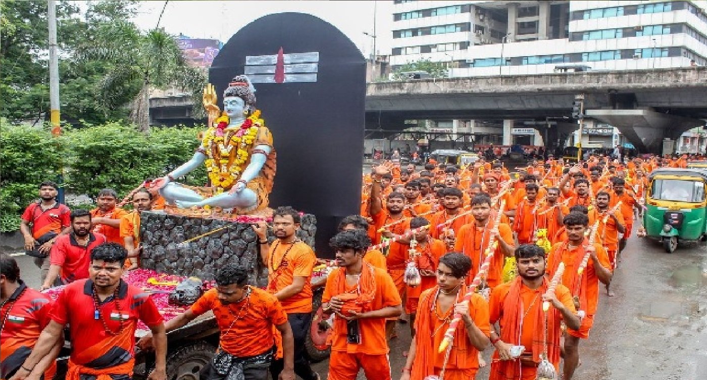Wसावन की शुरुआत के साथ 11 जुलाई से कांवड़ यात्रा शुरू, घाटों पर कड़ी सुरक्षा व्यवस्था