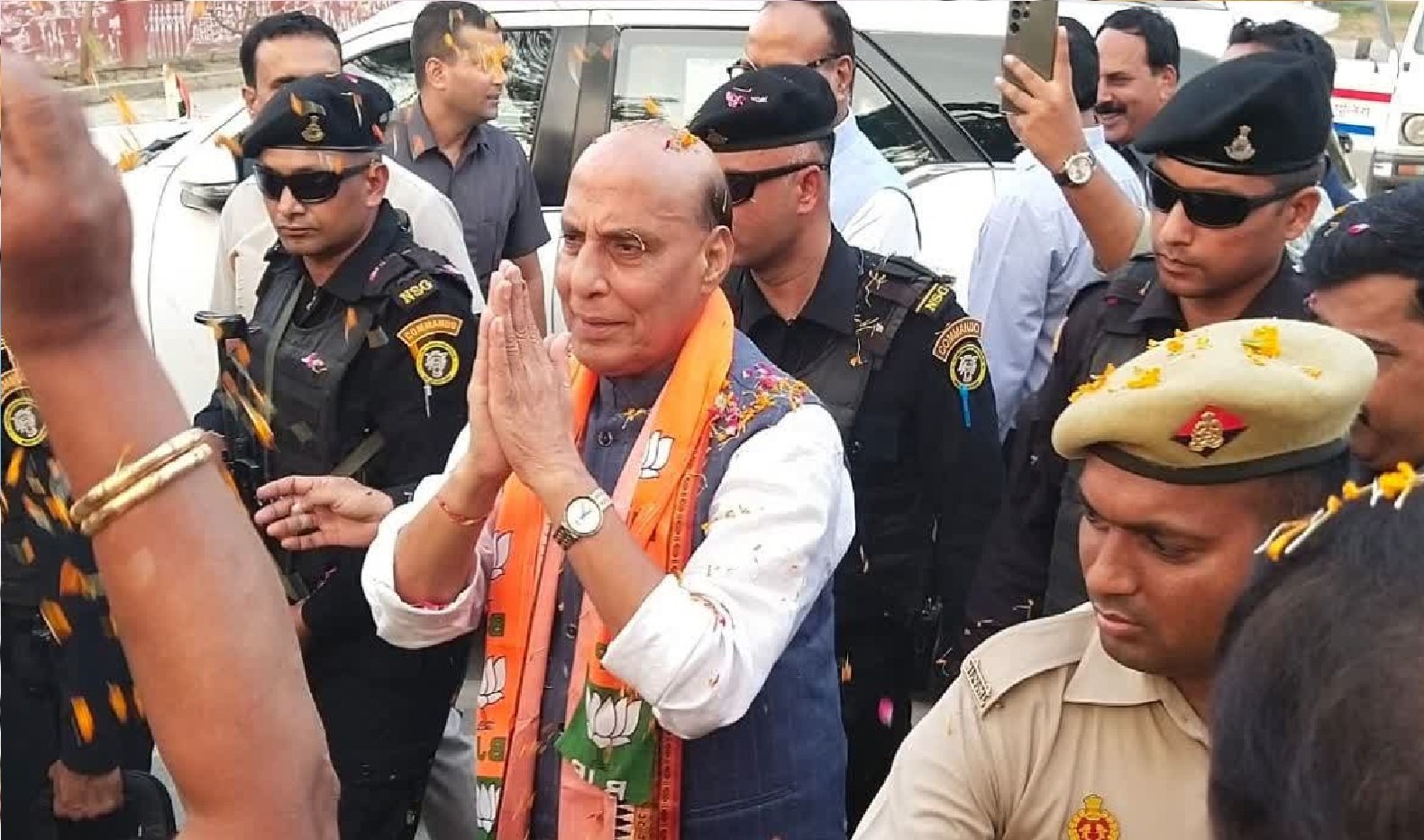 Wरक्षा मंत्री राजनाथ सिंह का 12 जुलाई को लखनऊ दौरा प्रस्तावित
