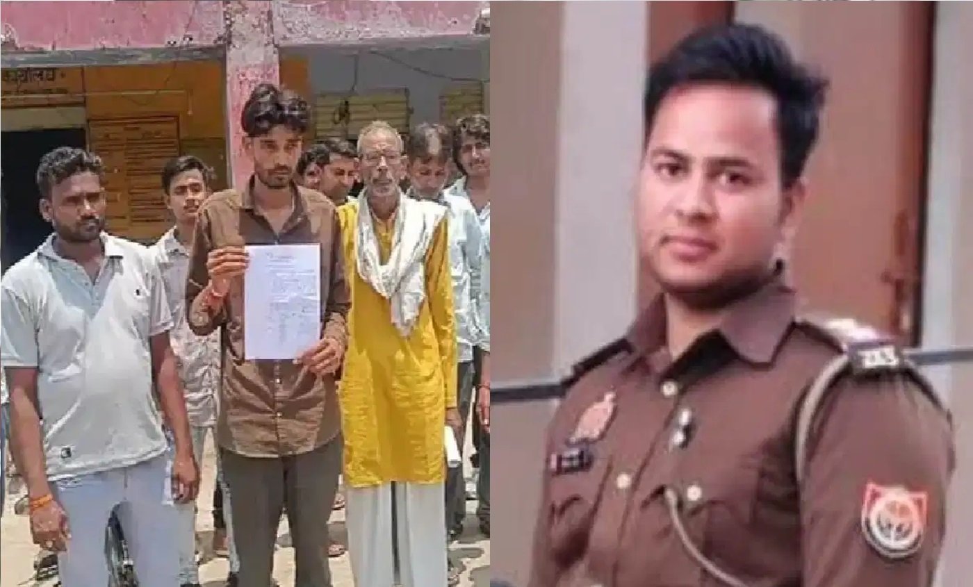 Wगोलगप्पे के 10 रुपए मांगने पर पुलिस ने की ठेले वाले की पीटाई, दरोगा और सिपाही लाइन हाजिर