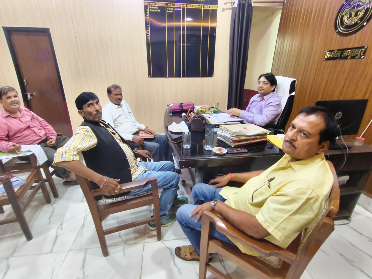 Wमतदाता सूची के विशेष गहन पुनरीक्षण के लिए एसडीएम ने की बैठक