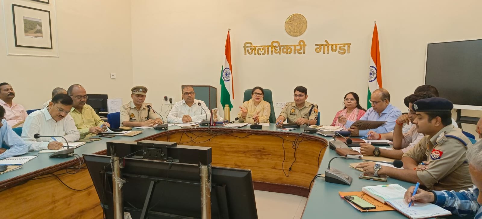 Wकजरीतीज की तैयारियों को लेकर जिलाधिकारी एवं पुलिस अधीक्षक ने की समीक्षा बैठक